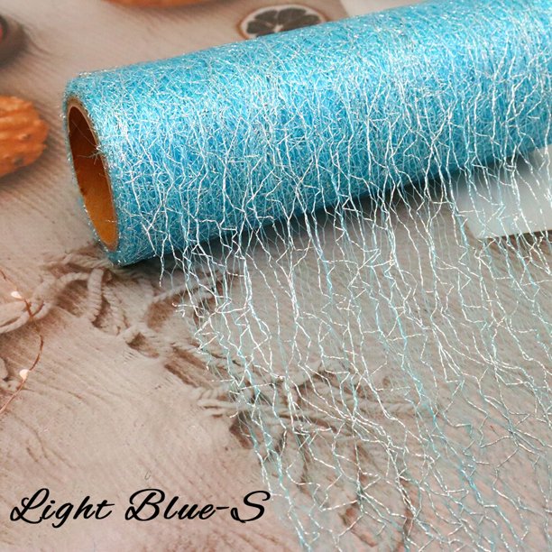Rollo de tul de Organza de 15cm y 10 yardas, cinta de malla de 6 pulgadas, ramo de boda bricolaje, banda para silla, mesa, corredor, decoración de fiesta de cumpleaños