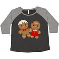 thumbnail image 3 of Inktastic Gingerbread Couple Women's Plus Size T-Shirt, 3 of 5
