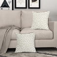 thumbnail image 3 of White Leopard Print Pillow Covers 20x20 Set of 2 Cheetah Animal Pattern Chinoiserie Decorative Outdoor Pillowcases Rustic Farmhouse Zipper Throw Cushion Case Decor for Home Couch Sofa Bed, 3 of 6