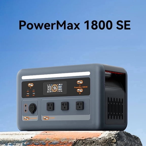 Portable Power Station,1800W Rated 3600W Surge Pure Sine Wave,1024Wh LiFePO4,10 Ports,800W Solar 700W AC Fast Charger, for Home Backup Camping RV Off-Grid