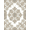 Light Taupe, Pattern 1, variant on ODIKA Round Shaped Delicate Blooming Motifs Symmetrical Layout Border for Playroom, Bedroom, Reading Nook, Pet Friendly & Kids Safe Play