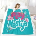 thumbnail image 5 of Throw Blanket for Like Nastya Bed Couch Flannel Blanket for Kids Boys Girls Gifts Soft Warm Home Decor 30x40 Inch, 5 of 7