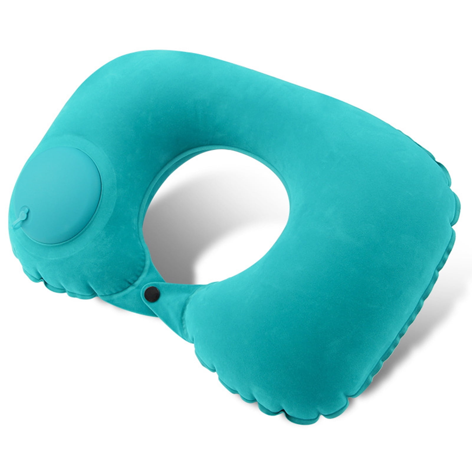 Hadanceo Neck Pillow Waterproof Builtin Pump Fatigue Relief Outdoor Traveling Car Airplane