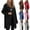 Black, variant on gakvbuo Women's Colored Long-sleeved Hooded Sweater Jacket With Pockets