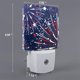 thumbnail image 2 of Fotbe Red White Blue Fireworks 1 Luz Nocturna LED, Luz de Noche con Sensor de Luz Natural de Anochecer a Amanecer, Se Enchufa a la Pared, Blanco Cálido 0.5W-UK, 2 of 7