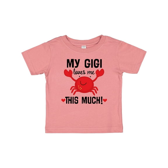 Inktastic My Gigi Loves Me Grandkids Boys or Girls Baby T-Shirt
