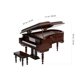 thumbnail image 2 of unbranded 1Ud Caja Musical Piano De Color Café Para En Casa, 2 of 6