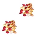 thumbnail image 3 of Pétalos de rosa Yuarrent 200 Uds flores artificiales Vino rojo 2piezas, 3 of 6