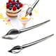 thumbnail image 2 of 2 uds bolígrafo decorativo para postres cuchara de Chocolate de acero inoxidable cuchara decorativa para pasteles DIY decoración de postres multiusos decoración de cocina, 2 of 5