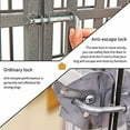 thumbnail image 7 of SMONTER Heavy Duty Dog Crate I Shape Strong Metal Kennel for Large Dogs, 7 of 7