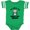 Football Green and White, variant on Inktastic Daddy Worlds Best Barber Childs Boys Baby Bodysuit