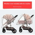 thumbnail image 4 of Premium Rain Cover, with Infant Car Seat Stroller for Snow, Wind & Rain, Suitable for Various Stroller Models (Regular), 4 of 5