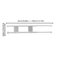 thumbnail image 3 of Double RV Refrigerator Bars, Non-Slip Adjustable RV Fridge Tension Rods, for Camper Refrigerator, Kitchen, Bookshelf, Cupboard, 3 of 8