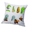 thumbnail image 1 of GROWTH TANK Standard Velvet Linen Animal Pattern Pillowcase Pillowslip Home Decoration Butterfly 50x50cm, 1 of 9