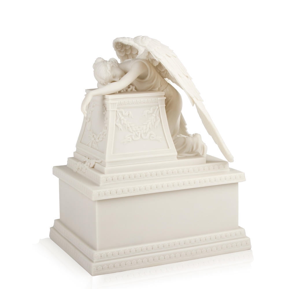 Perfect Memorials Angels Embrace Keepsake Stone Cremation Urn 45420 