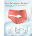 thumbnail image 2 of INNERSY Girls Cotton Underwear Full Coverage Breathable Briefs 8 Pack for Teens Age 8-16(L,colorful), 2 of 9