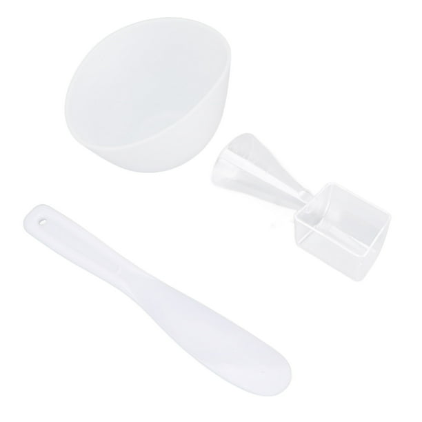 Juego de Cuencos para Mascarillas NikouMX 3 Piezas de Silicona con Espátula
