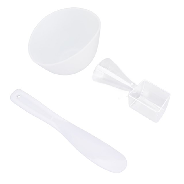 Juego de Cuencos para Mascarillas NikouMX 3 Piezas de Silicona con Espátula