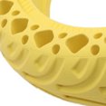 thumbnail image 2 of Neumático de repuesto amarillo antipinchazos para patinetes eléctricos, de caucho macizo con forma de panal, 2 of 5