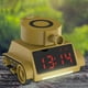 thumbnail image 4 of Forma de Reloj despertador digital para niños Alarmas dobles Carga USB Snooze Luces nocturnas Entrenador de despertador LED para dormitorio, 4 of 9