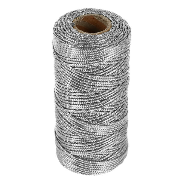 1 rollo de cuerda multiusos para manualidades, etiquetas de regalo, bolsas de regalo, cuerda para envolver, accesorios de bricolaje