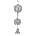 thumbnail image 1 of 5" Seasons of Elegance Mirror Disco Balls with Bell Christmas Ornament, 1 of 3