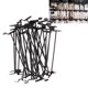 thumbnail image 5 of Ganchos Para Paneles, Clavijas De Listones Estables Negras, 30 Piezas Para Garaje, 5 of 7