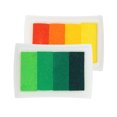thumbnail image 1 of Almohadilla de Tinta de 4 Colores de Sombra, Huella Dactilar, No Tóxica, Pequeña Huella Digital, Sellos de Goma, Almohadillas de Tinta para Manualidad Soledad Almohadilla de tinta para artesanía bricolaje, 1 of 10