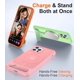 thumbnail image 2 of Funda Magnética con Soporte invisible Integrado, Delgada y Fina, para iPhone 12 Pro Max 6.7", Rosa, 2 of 7