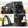 thumbnail image 6 of Kukuzhu Quilted Shoulder Crossbody Bag Padding Down Cotton Hobo Bag Soft Fluffy Handbag Purse Large Totes Top Handle Bag, 6 of 8