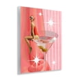 thumbnail image 4 of Stupell Industries Vintage Swimmer on Drink Food & Beverage Painting Unframed Art Print Wall Art, 11 x 14, 4 of 8