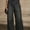 Black, variant on Women's Wide Leg Jeans High Waisted Straight Leg Stretchy Denim Pants with Pockets