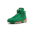 thumbnail image 4 of JORDAN MENS Air Jordan 6 Retro NRG "Green Suede Gatorade" AJ5986 335 from Stadium Goods, 4 of 6