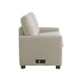 thumbnail image 2 of Serta Draper Loveseat Sleeper in Beige Fabric Upholstery, 2 of 5