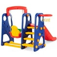 thumbnail image 3 of YYAo Toddlers Slide Playset,Kids Climbers Playground,3-in-1 Junior Children Climber Slide Playset, 3 of 5