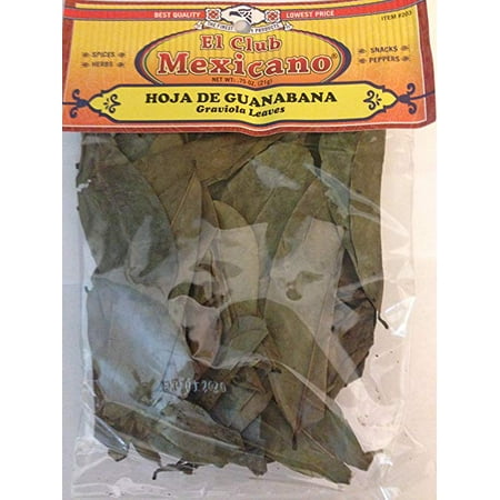 Pure Graviola - Whole Soursop Leaves For Tea Hoja Guanabana (Best Tea For Memory)