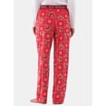 thumbnail image 3 of Rudolph the Red Nosed Reindeer Women's Velour Sleep Pants, Sizes XS-3X, 3 of 5