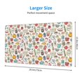 thumbnail image 3 of Kdxio Cooking Utensils Print Large Gaming Mouse Pad,Non-Slip Base,Water Resist Keyboard Pad for Gamer,Office & Home,29.5 x 15.8 in, 3 of 9
