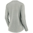 thumbnail image 3 of Women's Heather Gray NASCAR Hall of Fame Long Sleeve V-Neck T-Shirt, 3 of 3