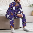 thumbnail image 7 of Sikiie Cute And Creepy Mens Pajama Set, Soft Warm Long Sleeve Sleepwear, Cozy Button-Down Pjs for Men-Small, 7 of 7
