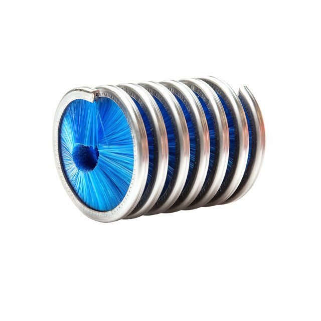 Sonducket Limpiador de cuerdas de escalada, accesorio de limpieza duradero de mano, herramientas limpiadoras de correa, accesorios de Escalada Azul