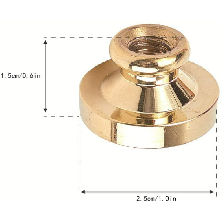 Wax Seal Stamp Head - Brass - 8 Patterns Available - ApolloBox