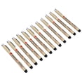 thumbnail image 2 of LAZIOEGR 12Pcs Micro Line Pens Quick Dry Waterproof Colorfast Line Drawing Pen Set for Artist Illustration, Technical Drawing, Writing, Product and Architectural Design, 5.51 inches / 14 cm, 2 of 9