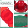 thumbnail image 5 of Air Hockey Putter and Puck Set, Lightweight Portable Air Hockey Replacement Puck and Slider Putter (2 * Putter Handles + 2 * Flannel + 4 * Pucks, 8 Pu, 5 of 5