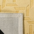 thumbnail image 2 of SAFAVIEH Martha Stewart Resort Weave Geometric Wool Area Rug, Dried Chamomile, 8' Round, 2 of 4