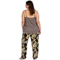 thumbnail image 3 of Pijama 2 piezas Jocelyn Smith 15099 Gris Floreado Talla Extra, 3 of 7