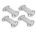 thumbnail image 2 of Pad Eye Plate, Strong 5.8mm Holes Wide Application 4pcs Firm Fixing Cam Buckle Plate Accessory  for Kayak, 2 of 7