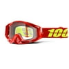 100% Racecraft Corvette 2016 MX Goggles Red/Yellow/Clear Lens
