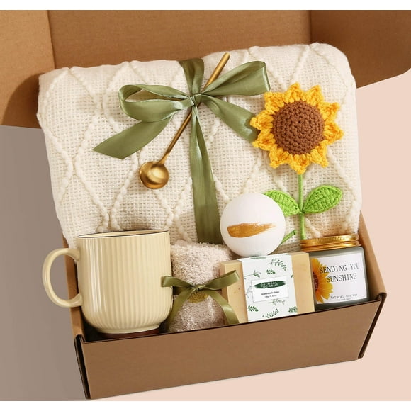 Cesta de regalo Wazocol Sending Sunshine Care Package para mujer