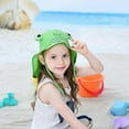 thumbnail image 6 of Aoochasliy Hats and Gloves Clothes Children Sun Hat Summer Beach Travel Outdoor Animals Casual Kids Bucket Cap, 6 of 9